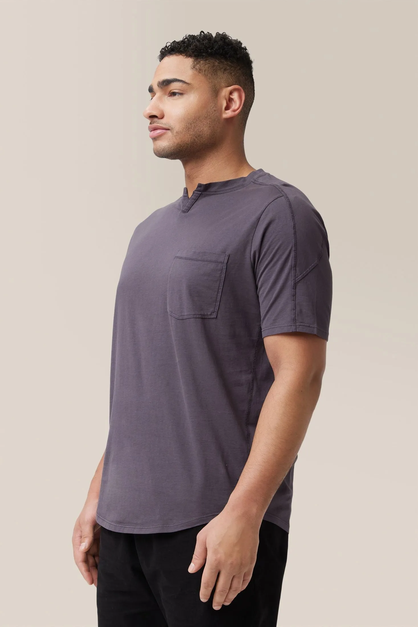 Slim Fit Victory V-Notch | in Premium Cotton Jersey