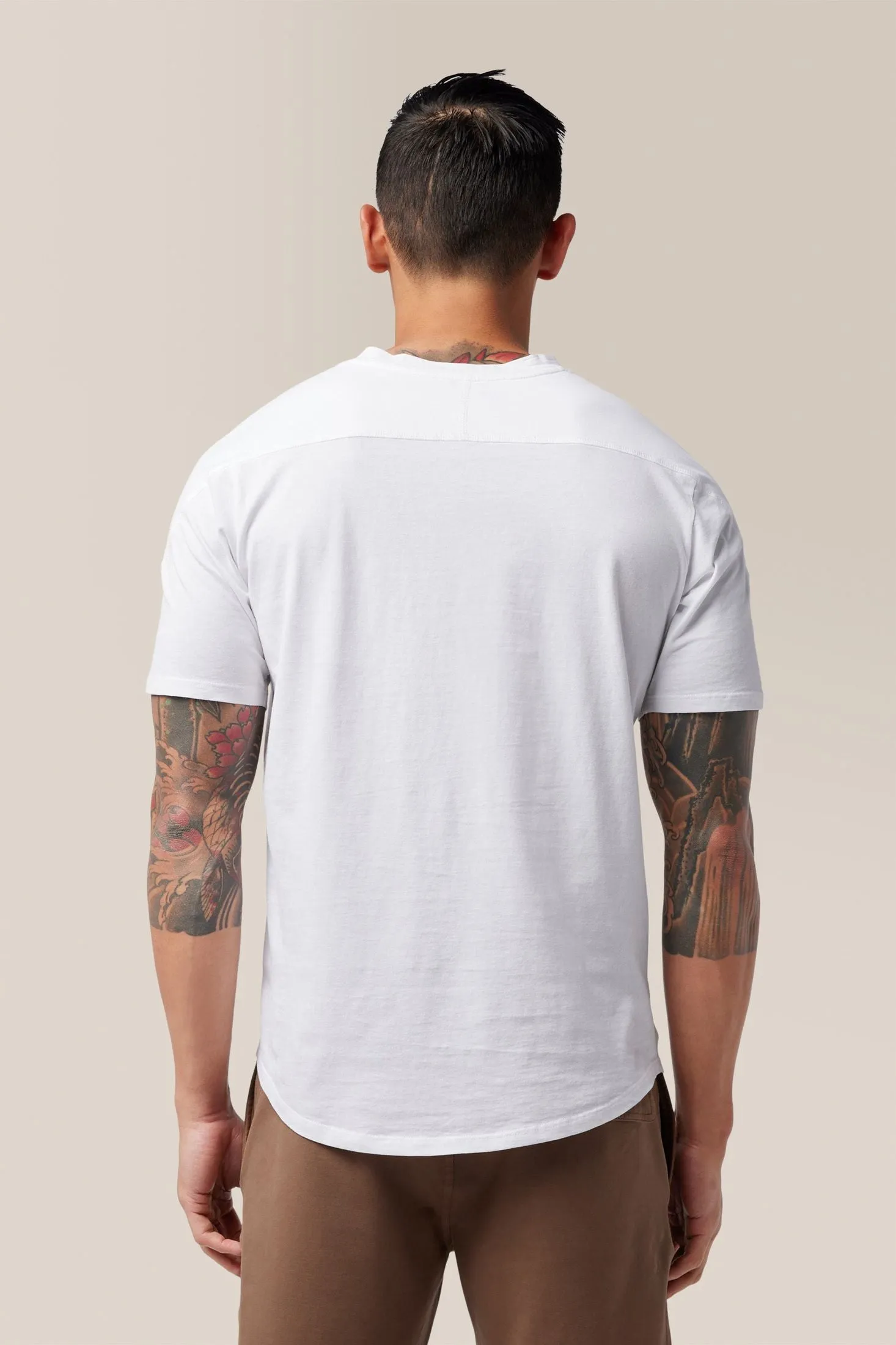 Slim Fit Victory V-Notch | in Premium Cotton Jersey