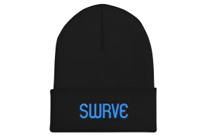 swrve 1968 CYAN embroidered beanie