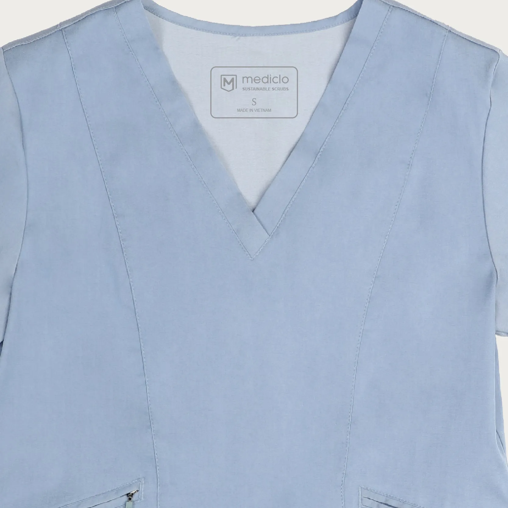 TENCEL™ Amelia‎ ‎ Fitted Scrub Top (Final Sale)