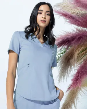 TENCEL™ Amelia‎ ‎ Fitted Scrub Top (Final Sale)