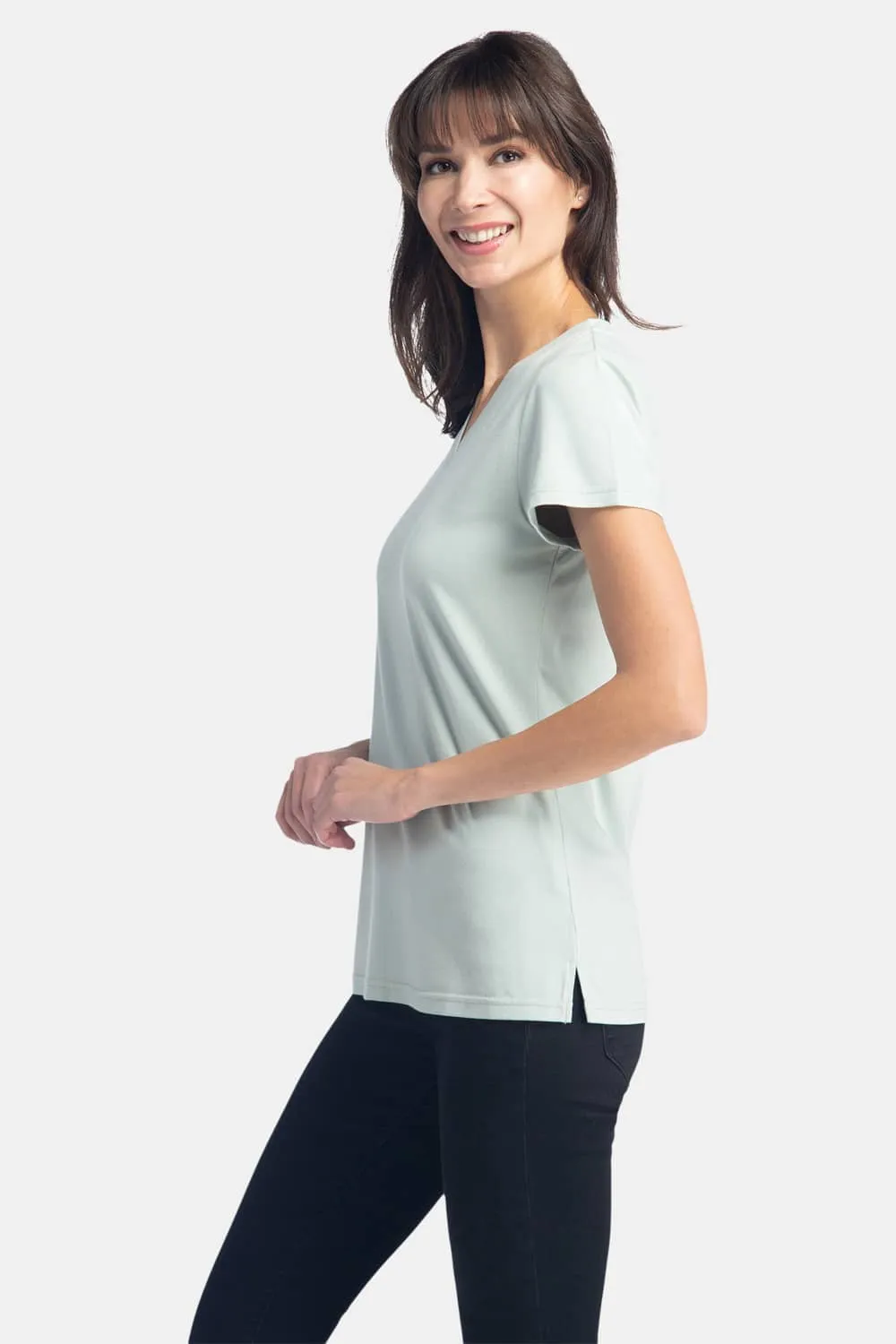 Women's Classic Fit EcoFabric™ V-Neck Tee