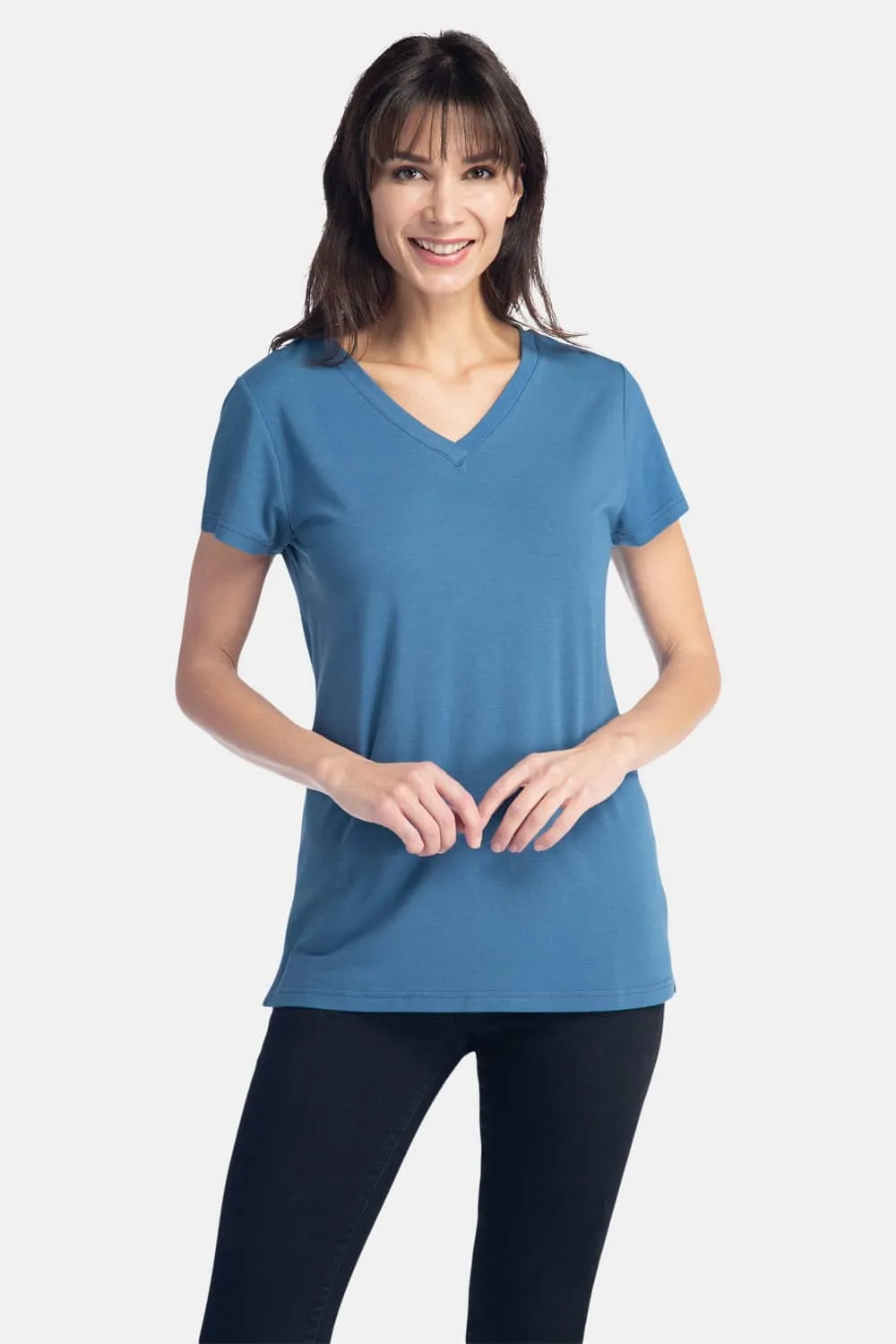 Women's Classic Fit EcoFabric™ V-Neck Tee