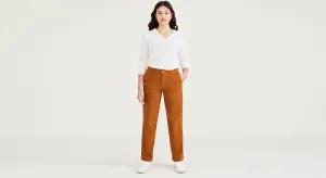 Women's High Waisted Straight Fit Original Khaki Pants