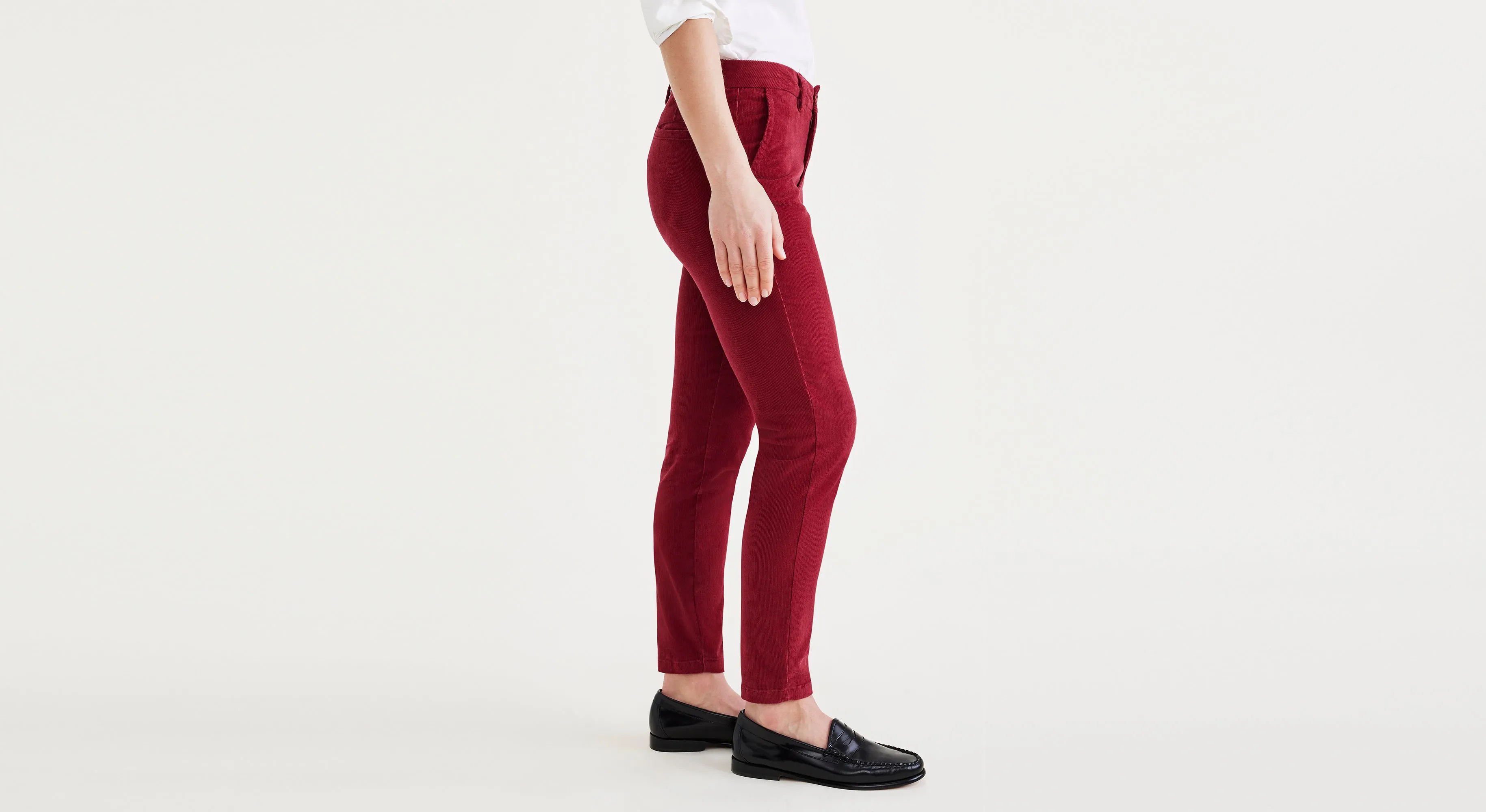 Women's Skinny Fit Chino Pants