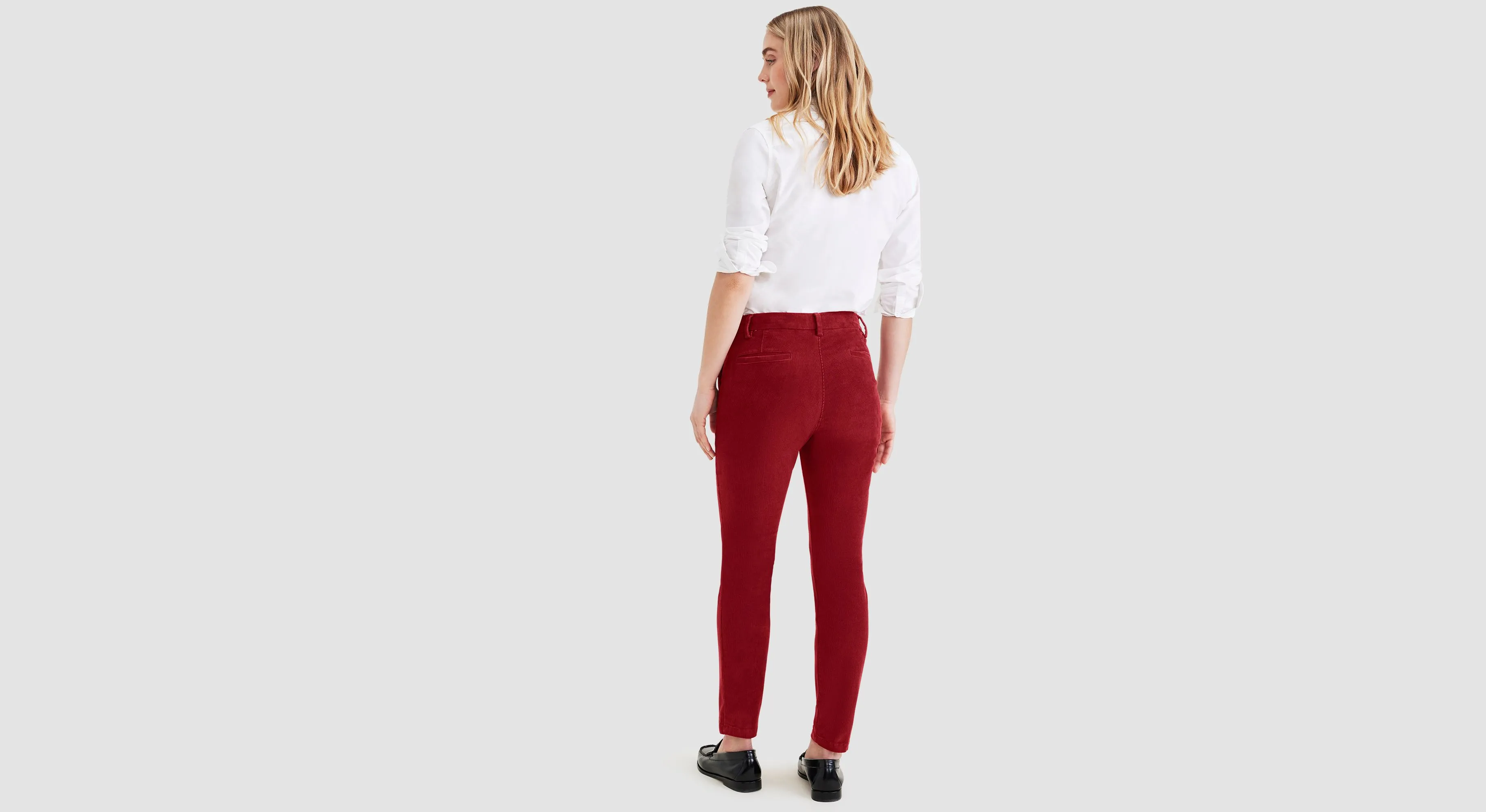 Women's Skinny Fit Chino Pants