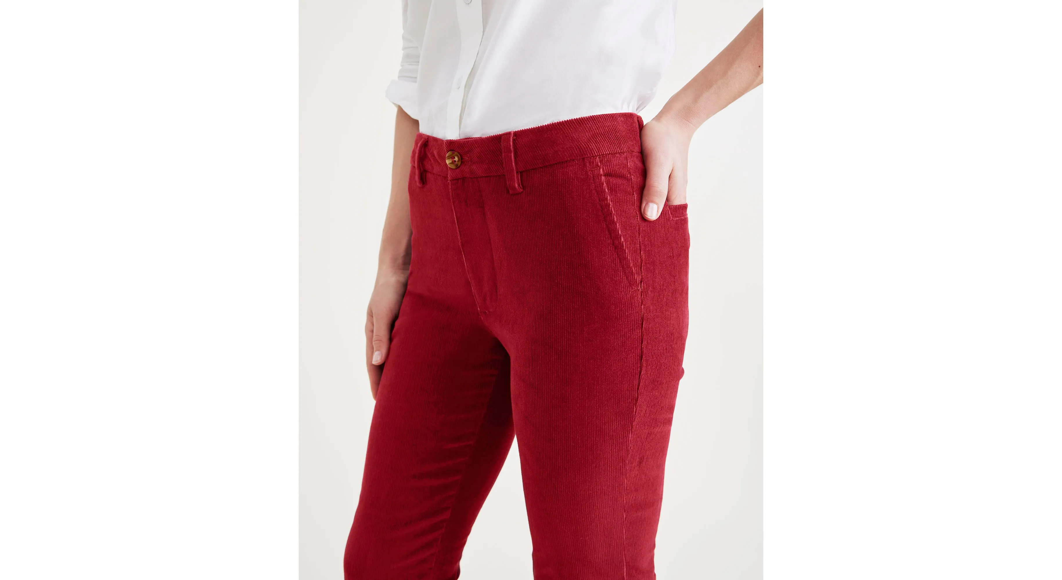 Women's Skinny Fit Chino Pants