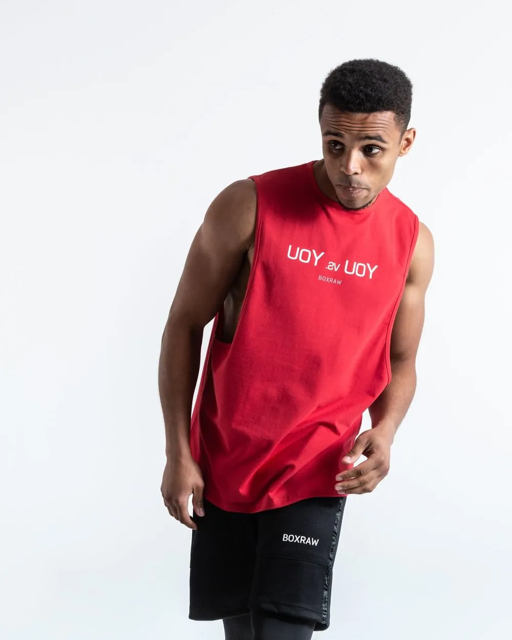 YOU VS. YOU MUSCLE TANK - RED